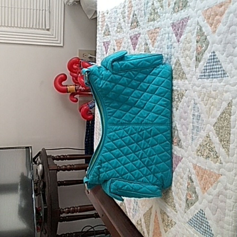 Vera Bradley Coastal Blue Pocket Hobo